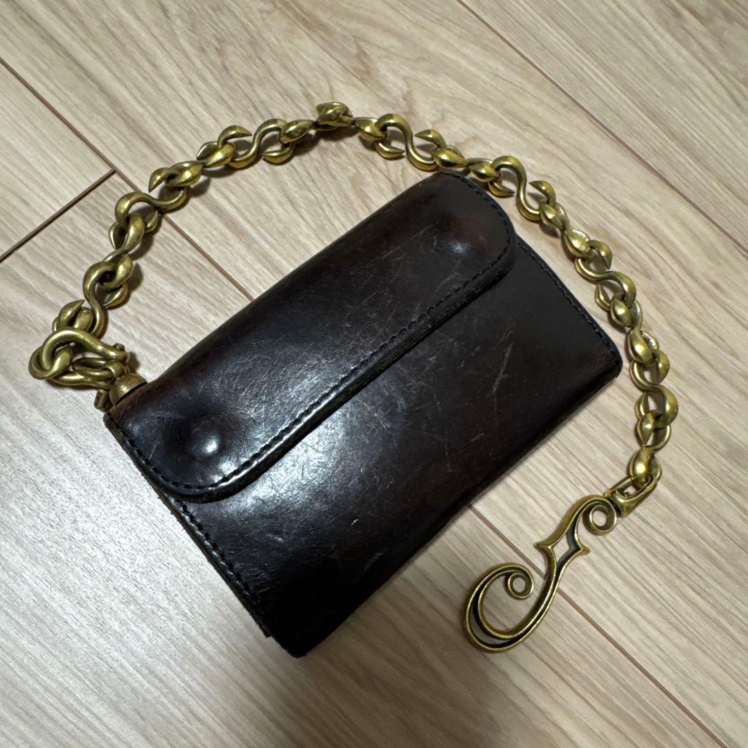 Inception インセプション ウォレットチェーン付き ミドルウォレット