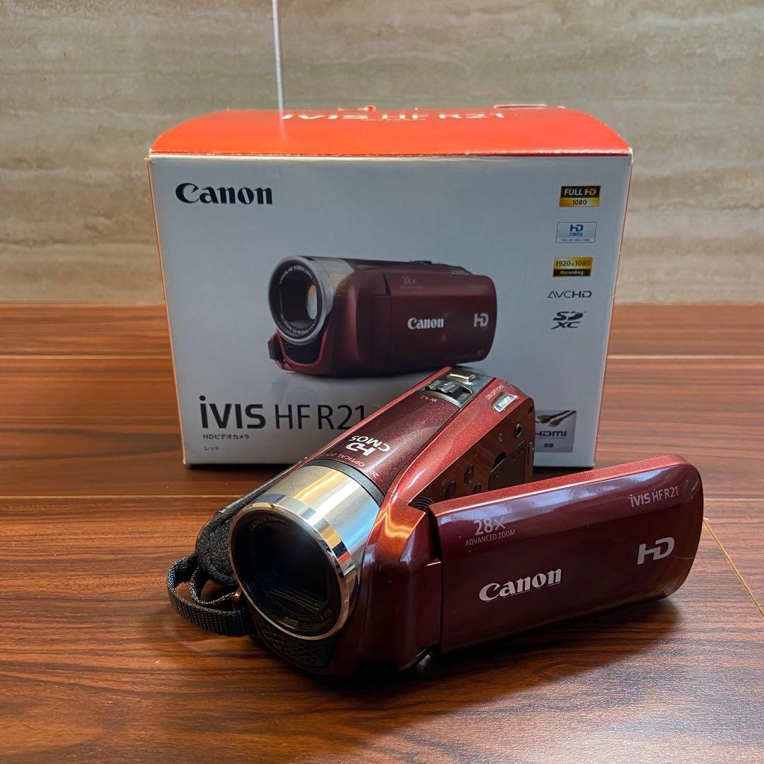 Canon デジタルビデオカメラ iVIS HF R21 2787