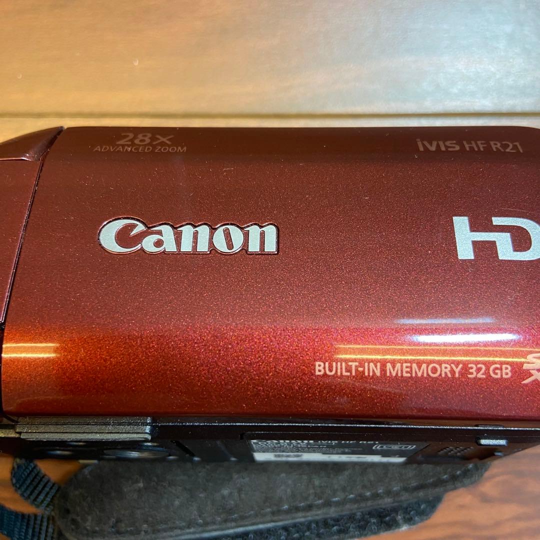 Canon デジタルビデオカメラ iVIS HF R21 2787