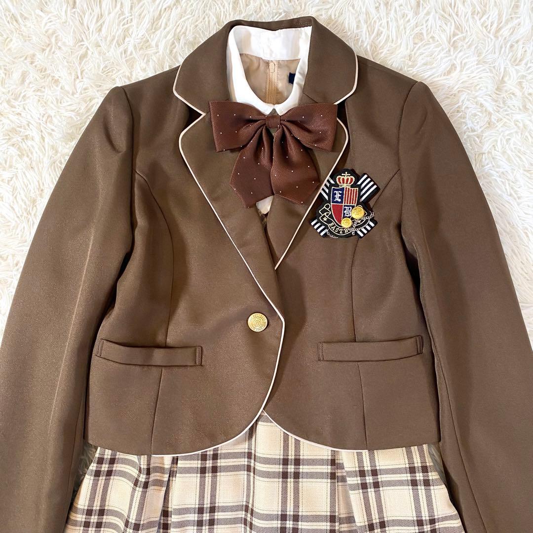 美品 EASTBOY キッズフォーマル セットアップ 165 卒服 4点セット