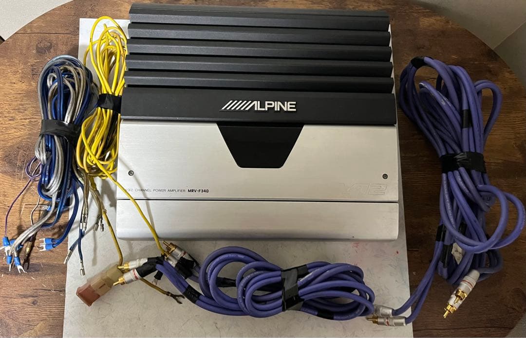 ALPINE MRV-F340 4チャンネルアンプ