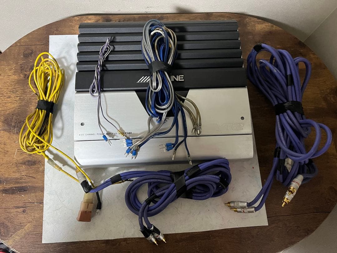 ALPINE MRV-F340 4チャンネルアンプ