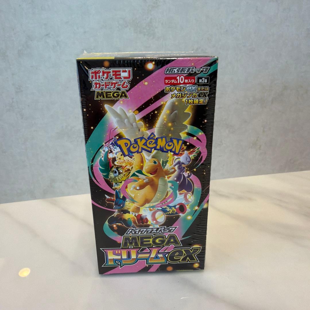 新品未開封/シュリンク付き　ポケモンカードゲーム MEGA ドリームex
