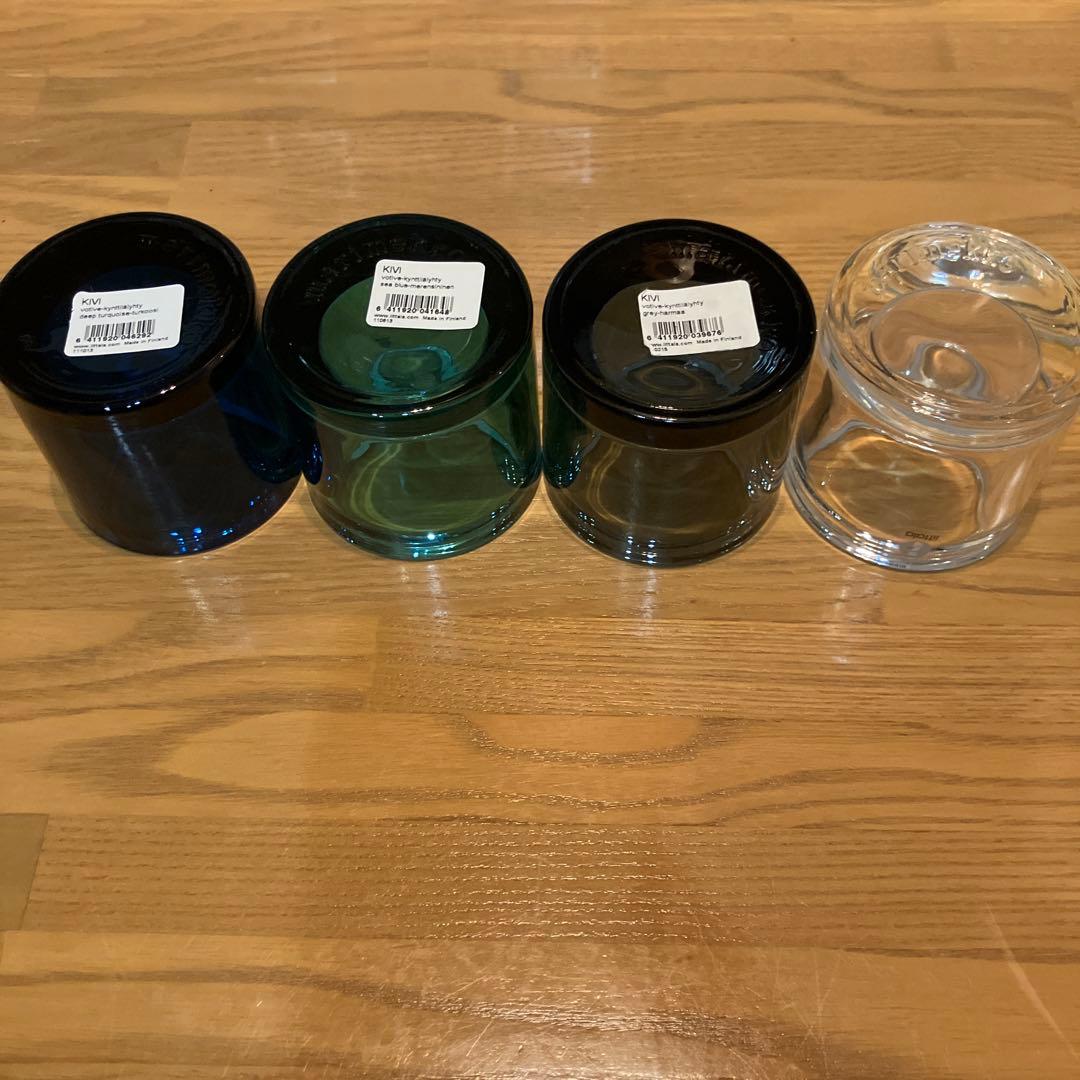  廃盤キャンドルホルダー Kivi キビ　4個セット