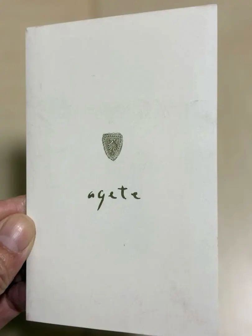 agete 2018Xmas限定 K18ダイアモンドネックレス