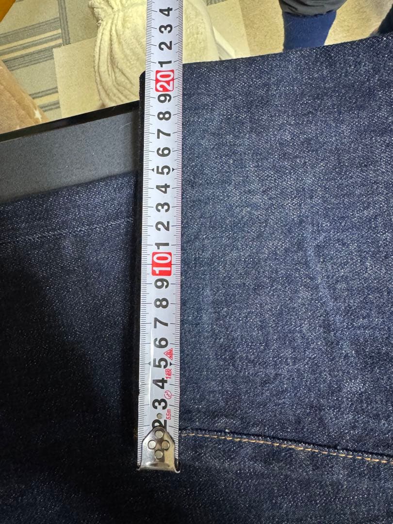 ix　美品　DENIME ストレートレッグデニム 34サイズ