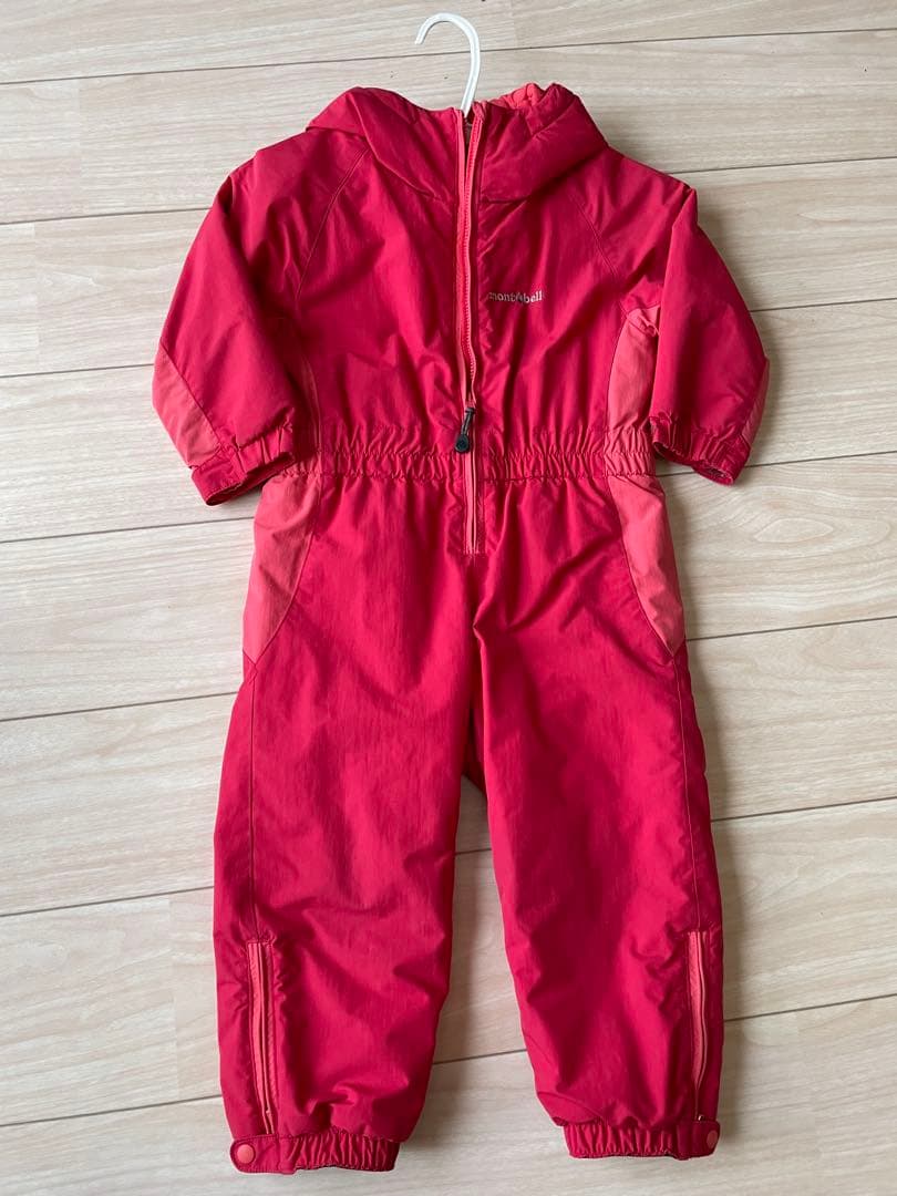 ちょこ☆ モンベル 100cm ジャンプスーツ 美品