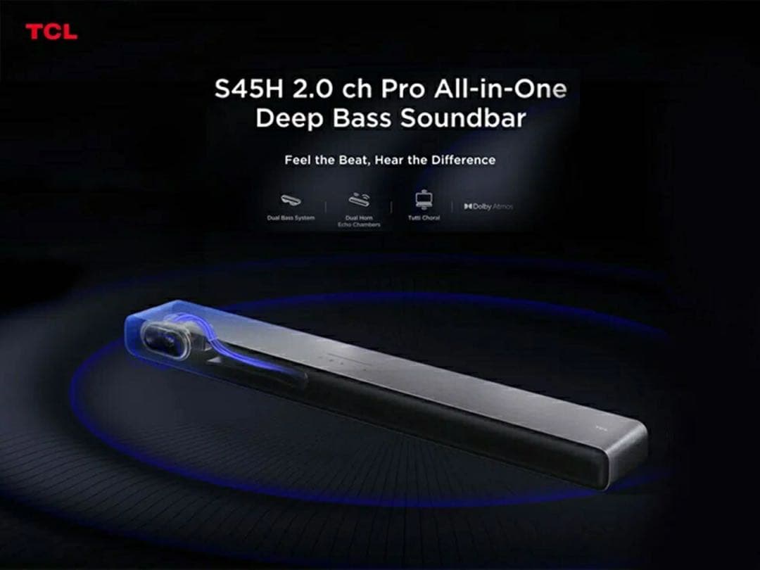 新品未開封　TCL S45H サウンドバー スマートホームシアター