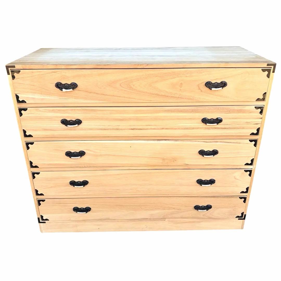 K*i様 【極美品】桐箪笥 5段 箪笥 タンス 和箪笥 着物