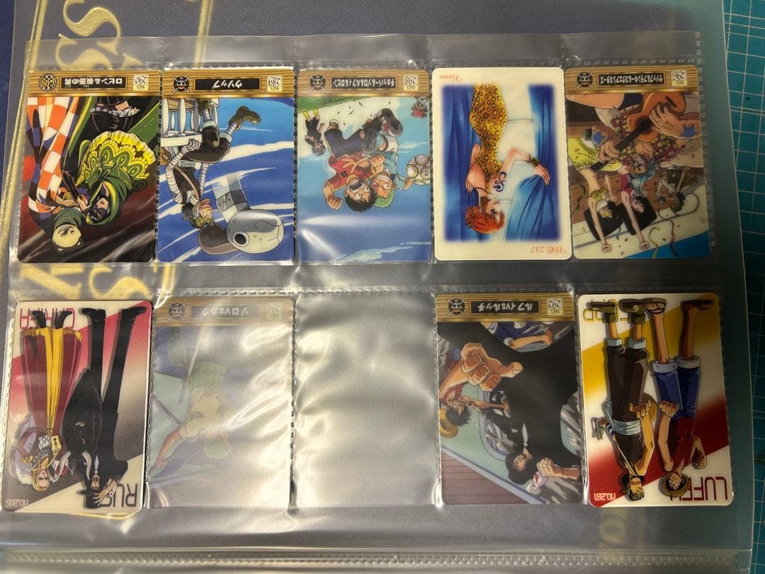 ワンピース　グミカード　まとめ売り　当時物