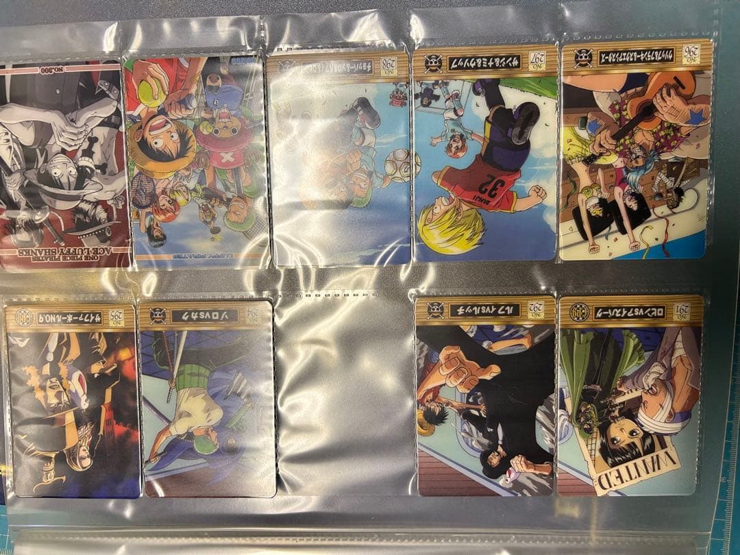 ワンピース　グミカード　まとめ売り　当時物