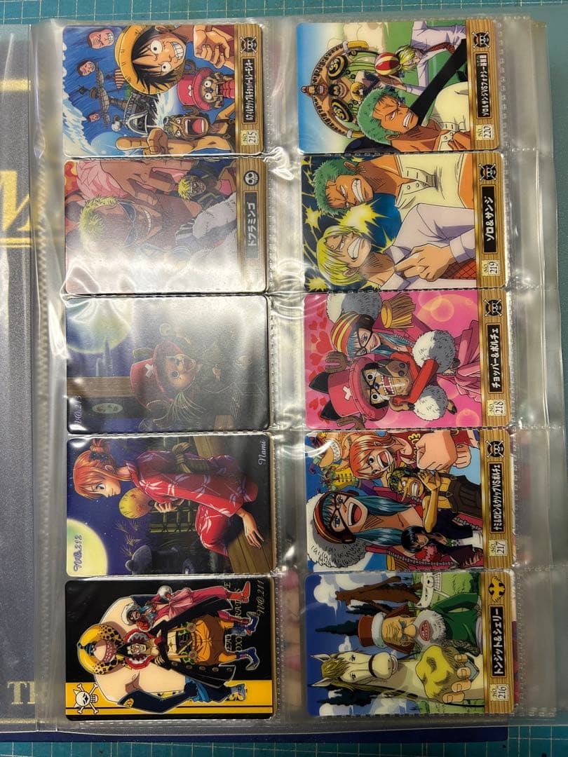 ワンピース　グミカード　まとめ売り　当時物