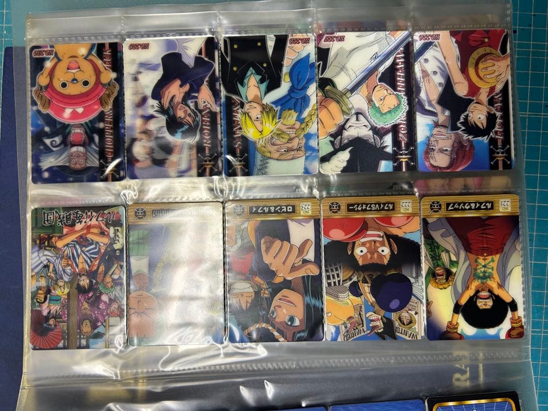 ワンピース　グミカード　まとめ売り　当時物
