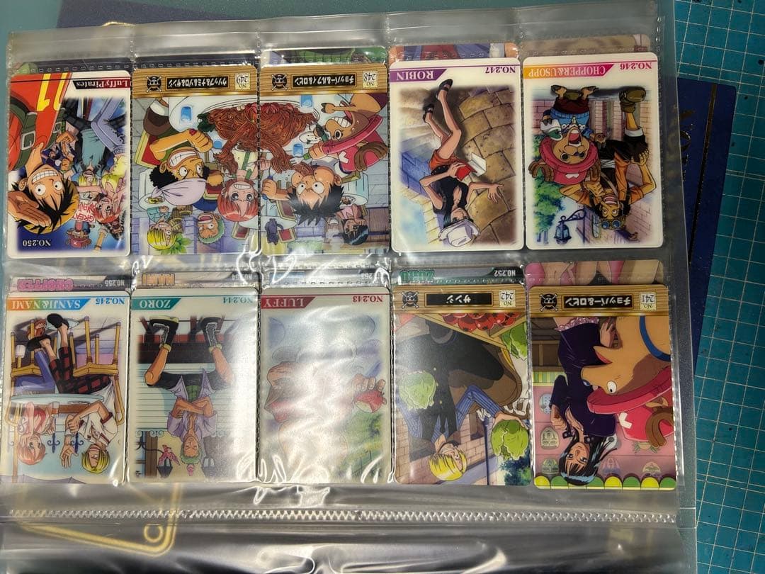 ワンピース　グミカード　まとめ売り　当時物