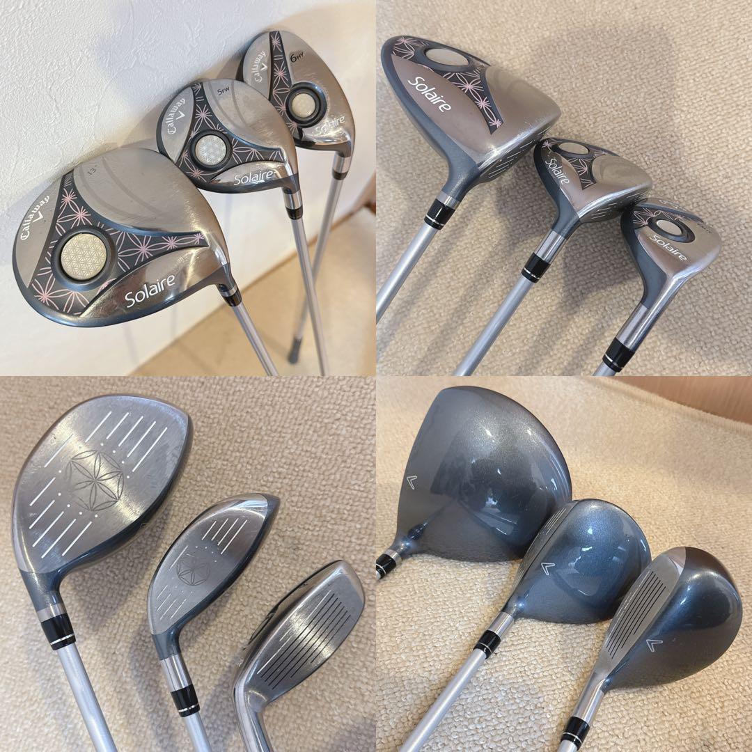 人気‼️【美品】キャロウェイ ソレイユ／レディース ゴルフクラブセット　女性