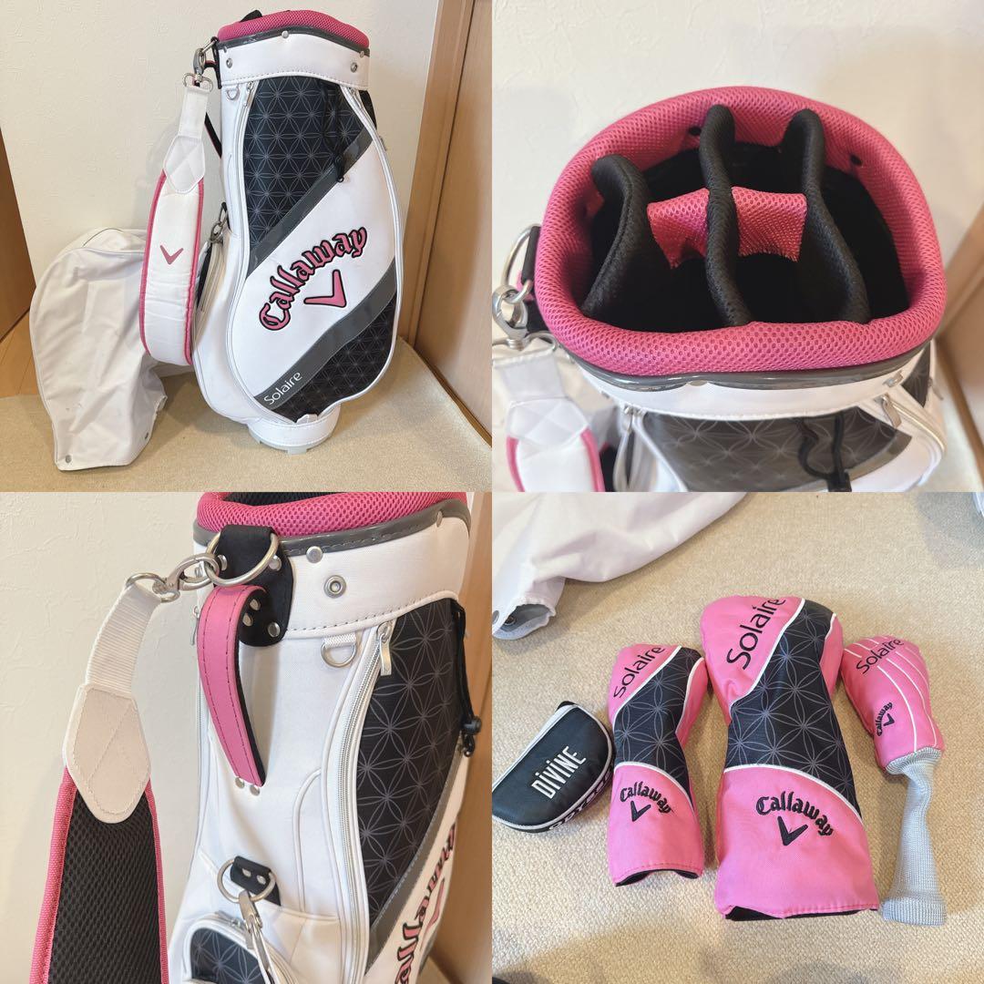 人気‼️【美品】キャロウェイ ソレイユ／レディース ゴルフクラブセット　女性