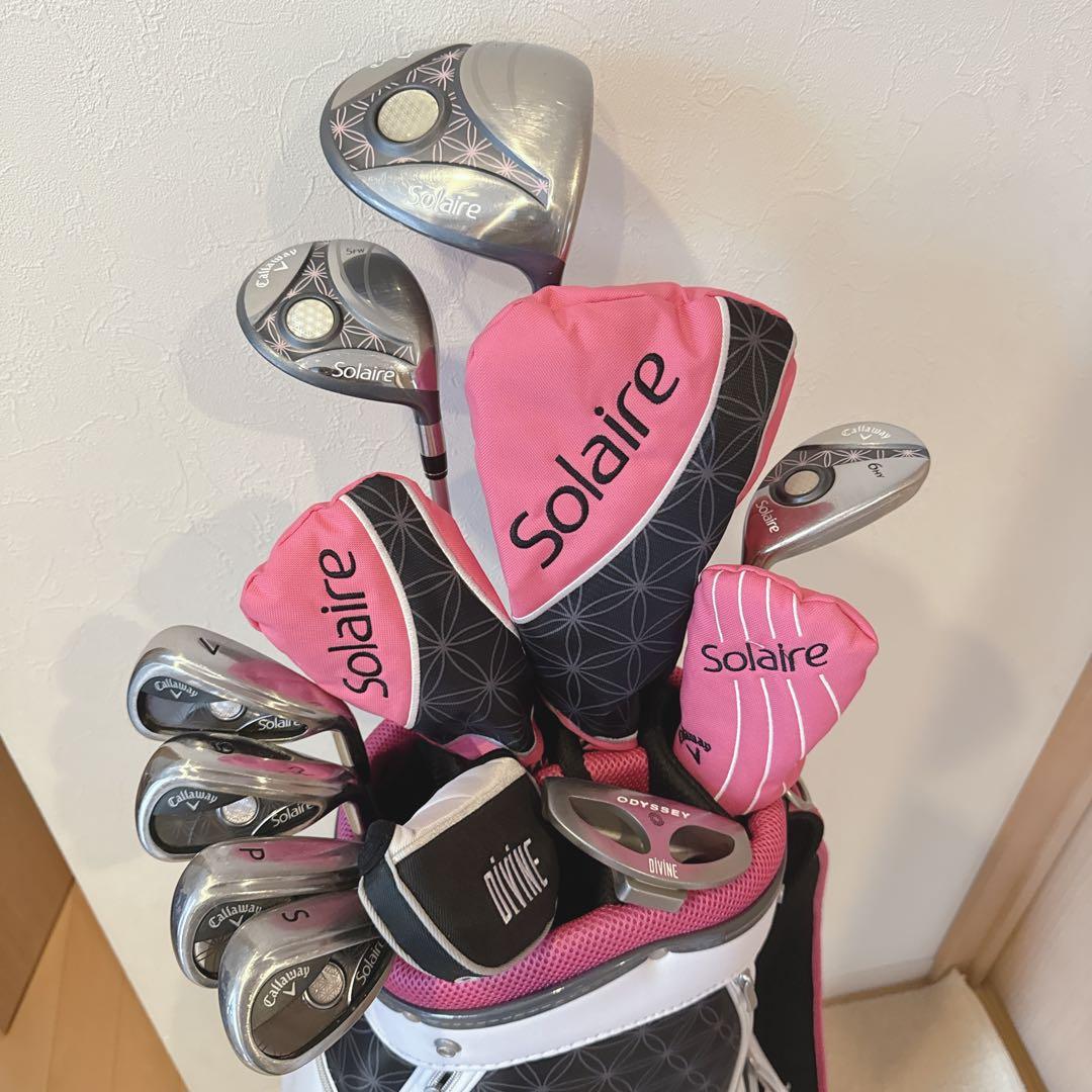 人気‼️【美品】キャロウェイ ソレイユ／レディース ゴルフクラブセット　女性