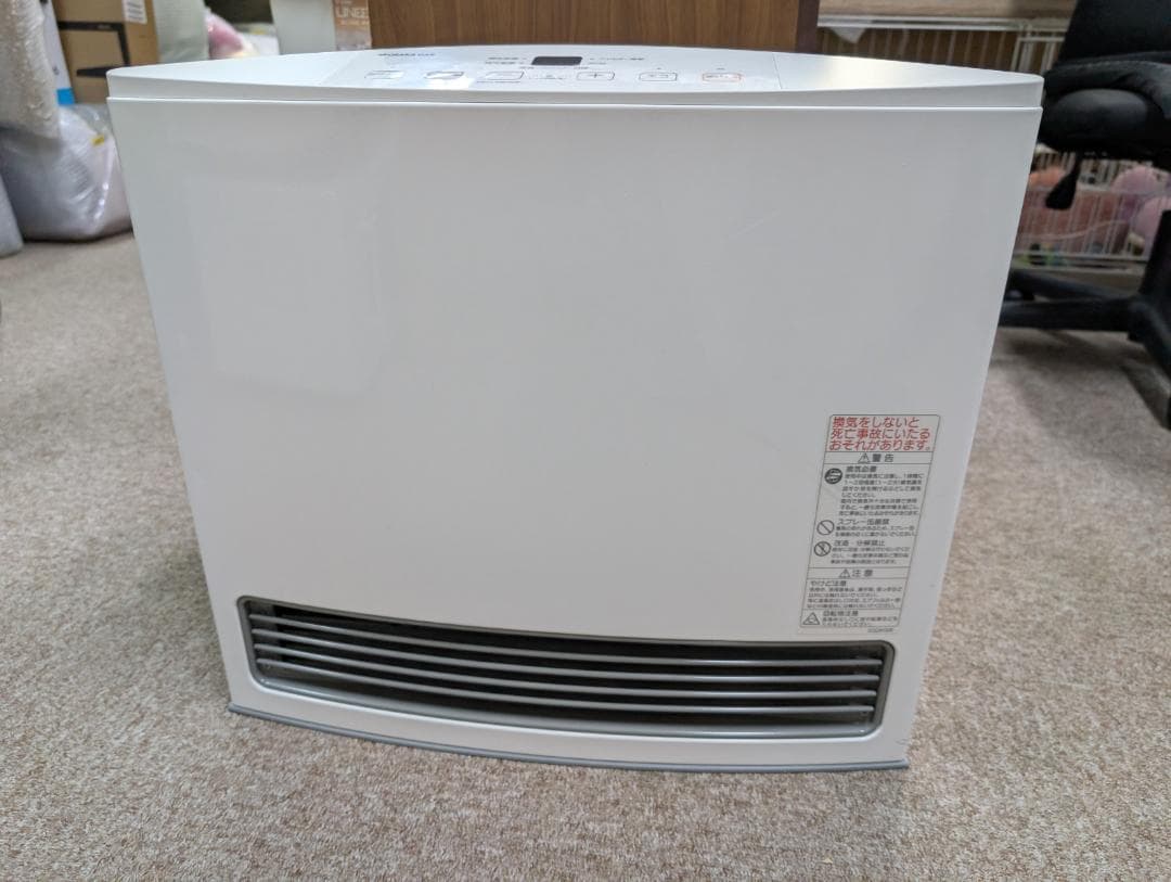 ノーリツ ガスファンヒーター GFH-4005S 2018年製 都市ガス