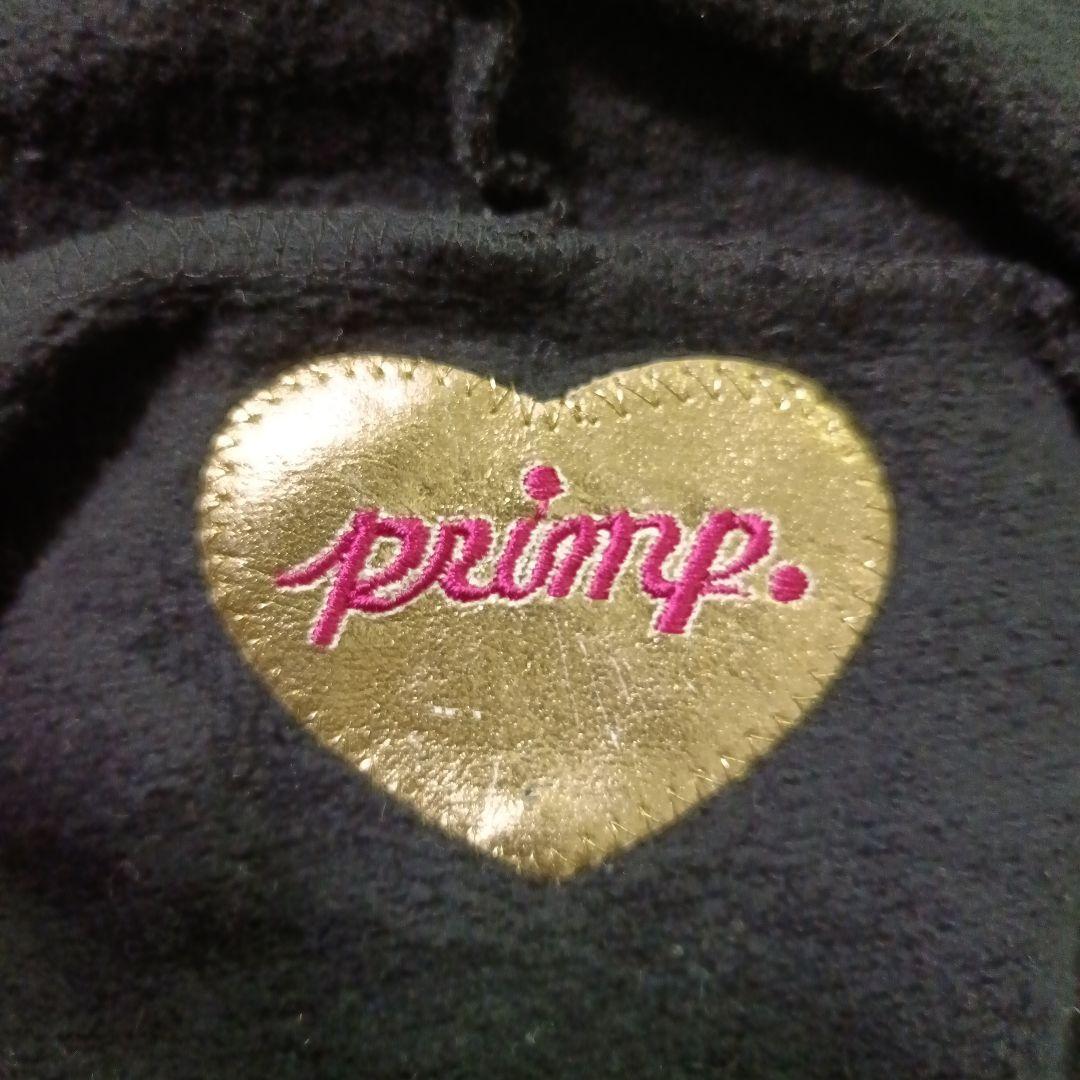 PRIMP　プリンプ　パーカー　ジップアップ　USA製　ユニコーン　ブラック　L
