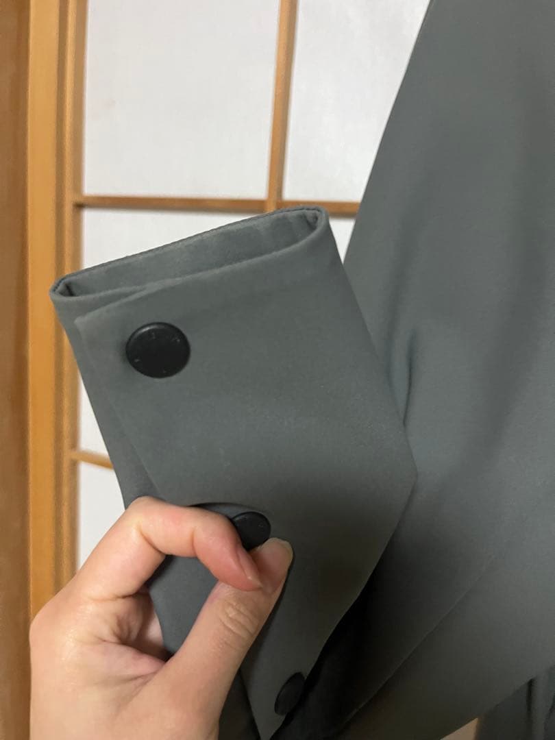 hyke balloon sleeve dress バルーンスリーブドレス