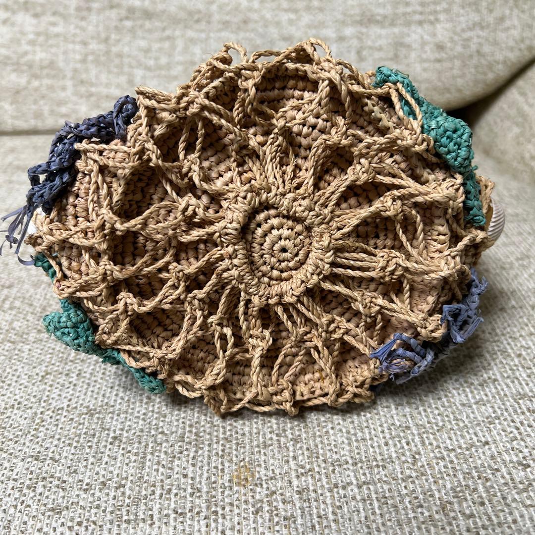 Jamin Puechラフィアかごバッグ