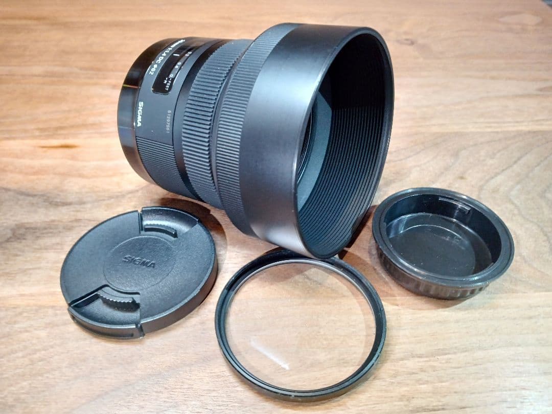 レンズフィルター付 希少 SIGMA Art 30mm F1.4 DC 保証付