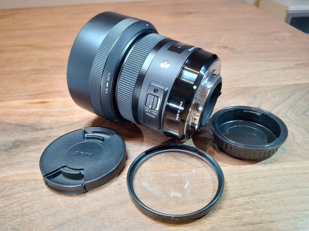 レンズフィルター付 希少 SIGMA Art 30mm F1.4 DC 保証付