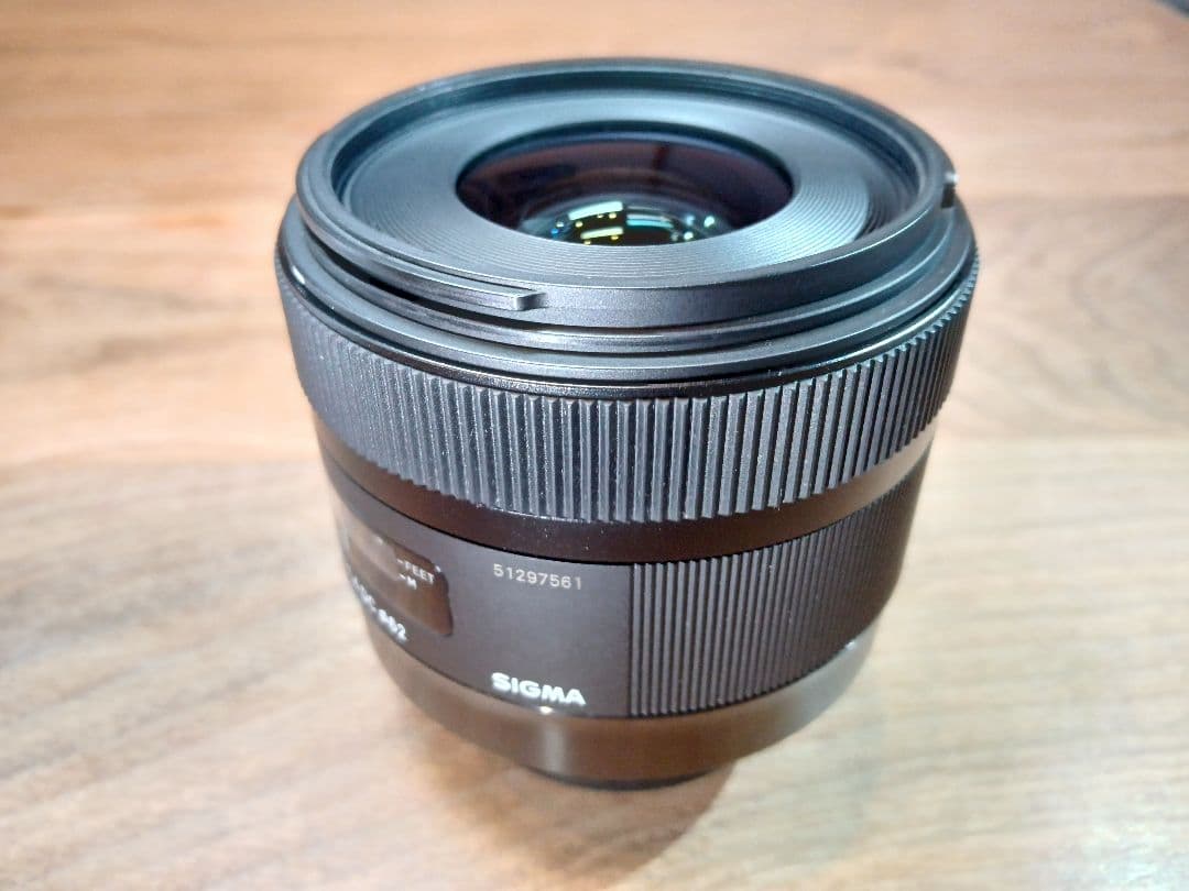 レンズフィルター付 希少 SIGMA Art 30mm F1.4 DC 保証付