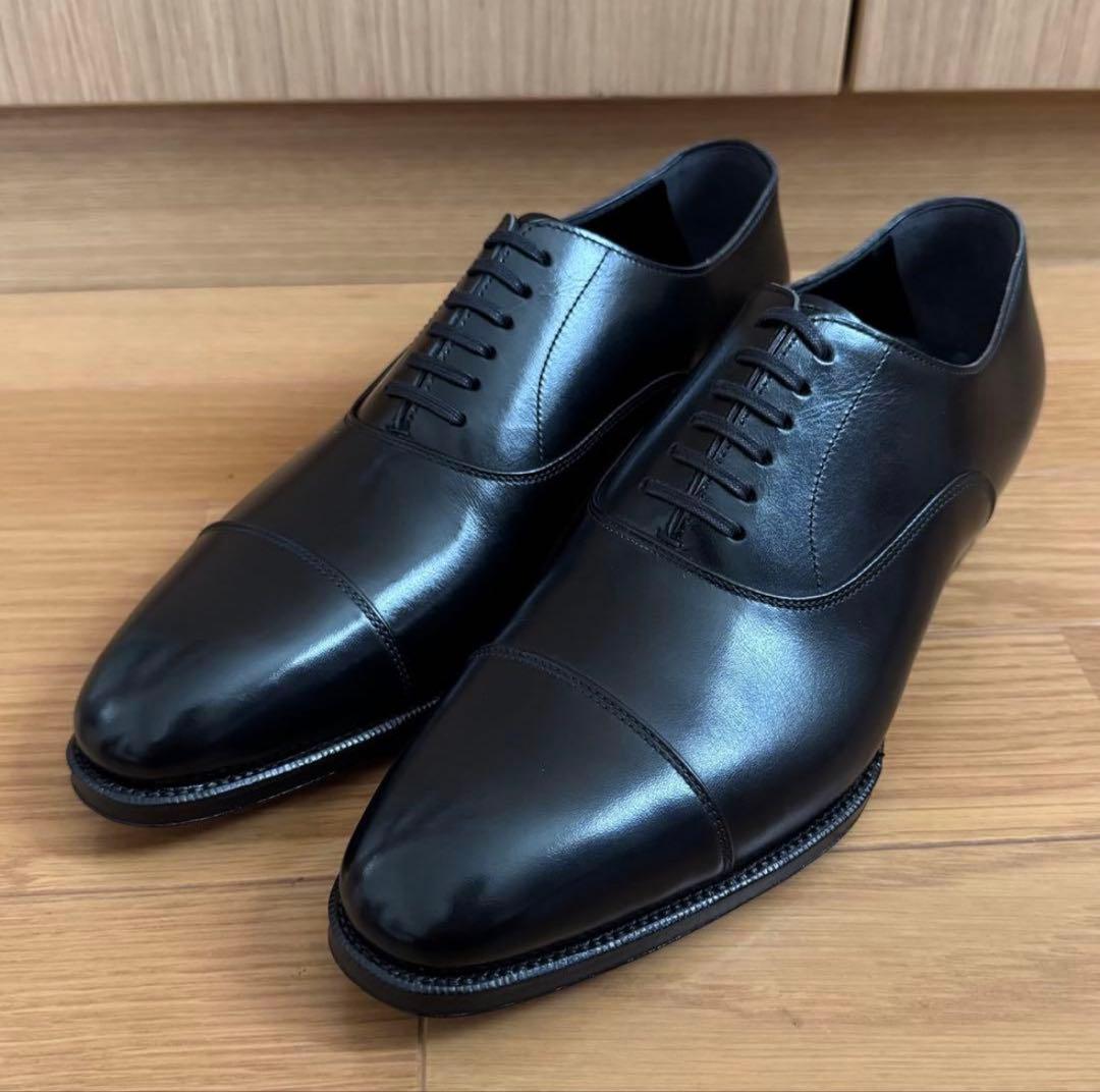 【新品未使用】BEAMS F 6アイレット ストレートチップ 5ハーフ