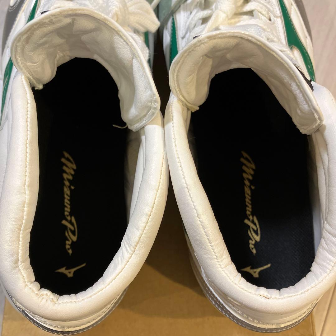 【野球のみ楽しみは】ミズノプロ ミドルカットスパイク オーダー品