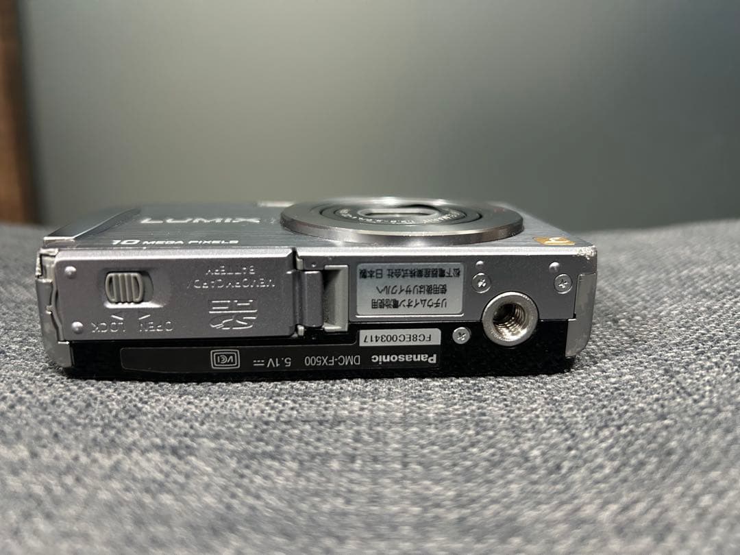 「動作確認済み」 LUMIX DMC-FX500シルバー