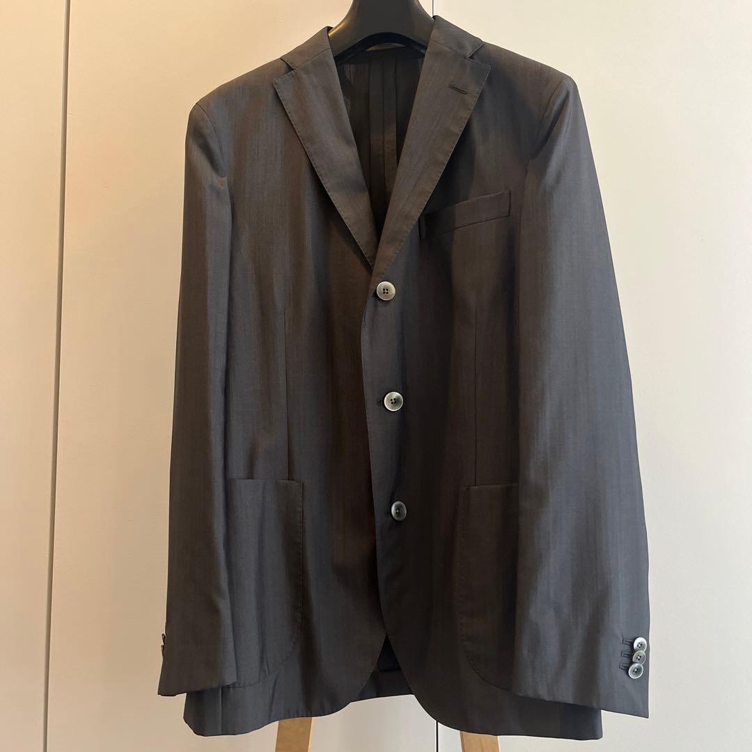 BOGLIOLI ボリオリ DOVER スーツ 46 グレー 春夏