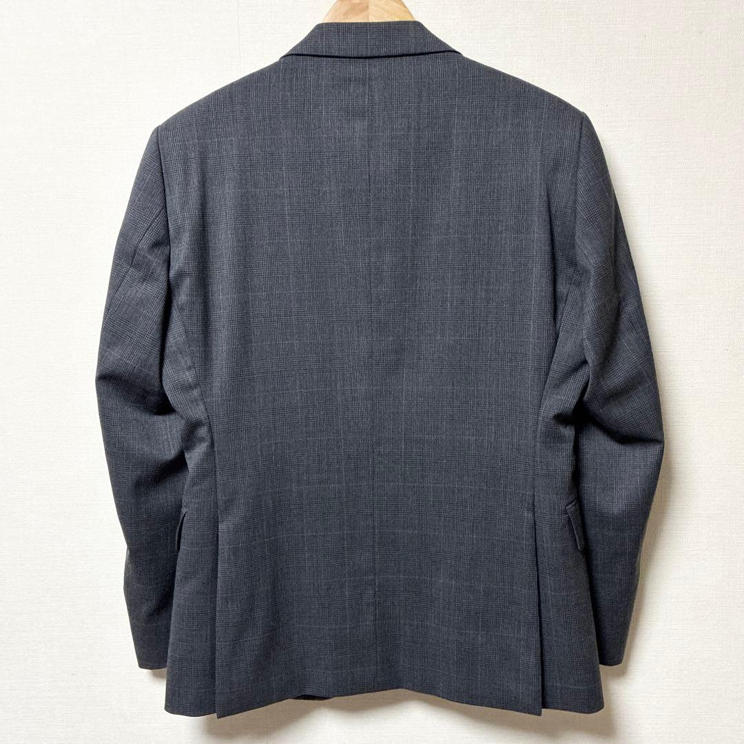 極美品 FABRIC TOKYO スリーピースセットアップ グレー チェック