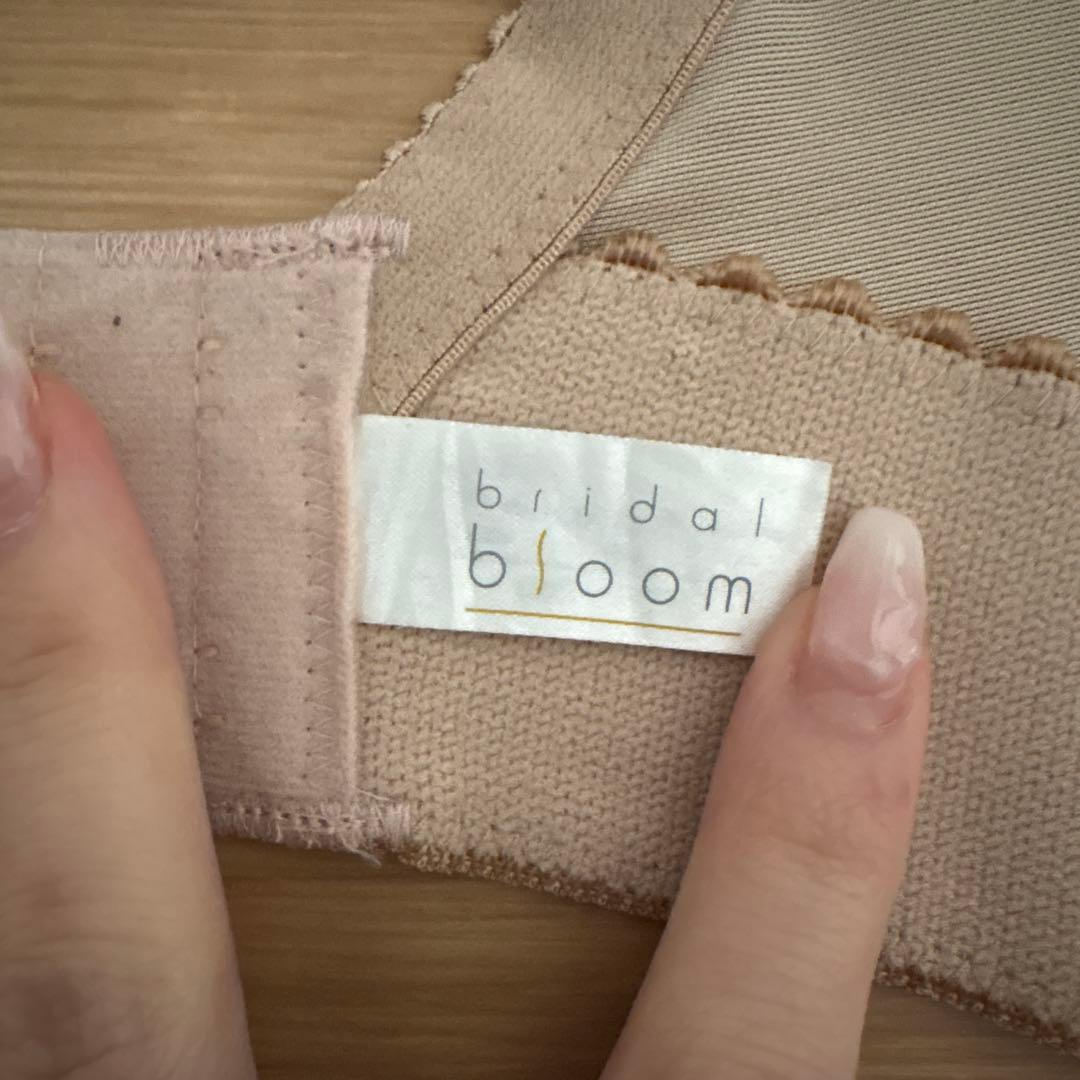 【D65】ブライダルブルーム ショートビスチェ ロングガードル