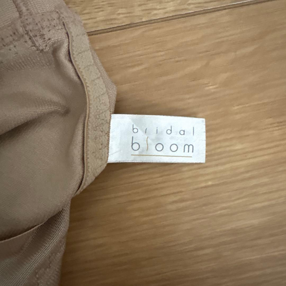 【D65】ブライダルブルーム ショートビスチェ ロングガードル