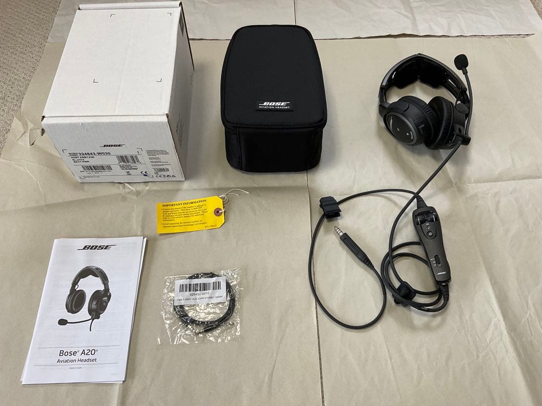 Bose A20　Aviation Headset