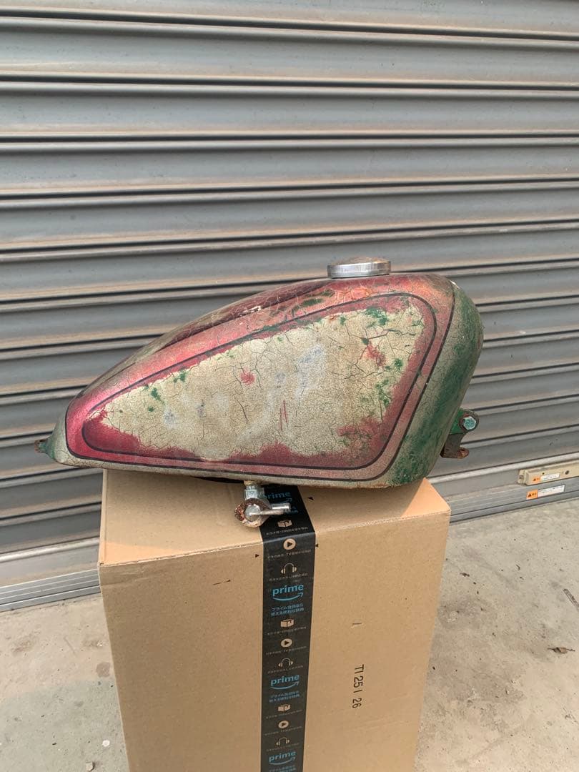 ハーレー スポーツ　タンク　ビンテージ　当時物　スポタン