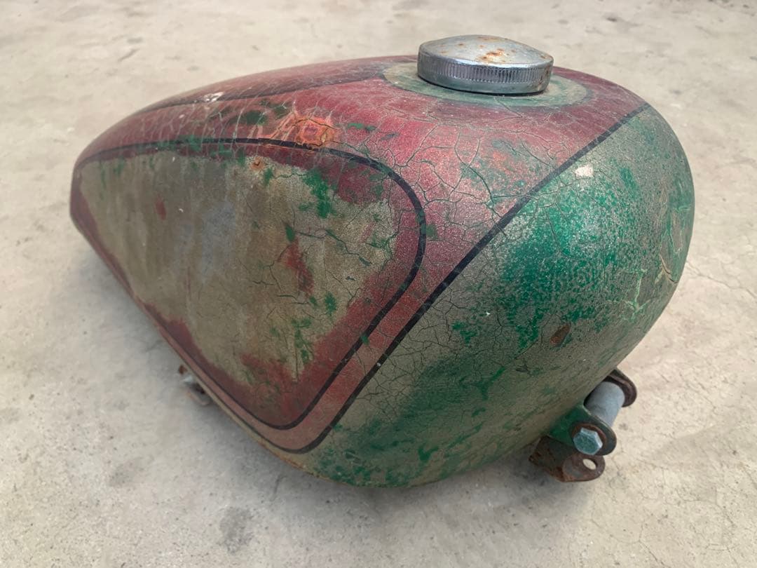 ハーレー スポーツ　タンク　ビンテージ　当時物　スポタン