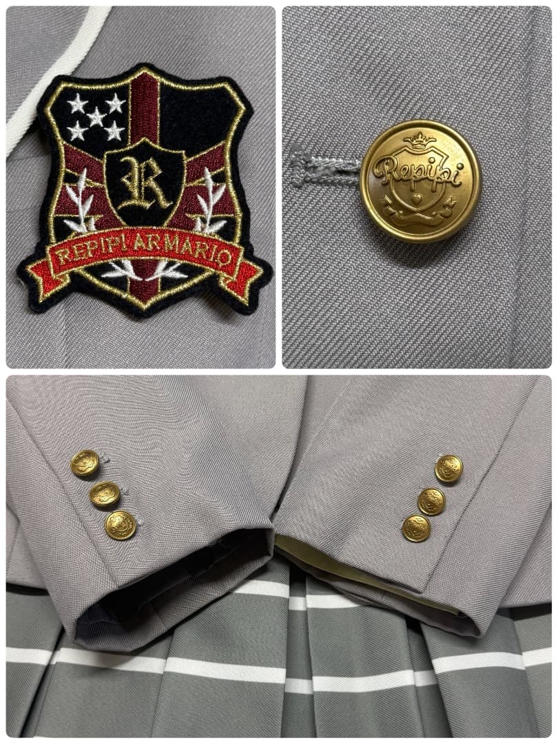 卒服　レピピアルマリオ　卒業入学式　フォーマルセット　L 165 【匿名配送】