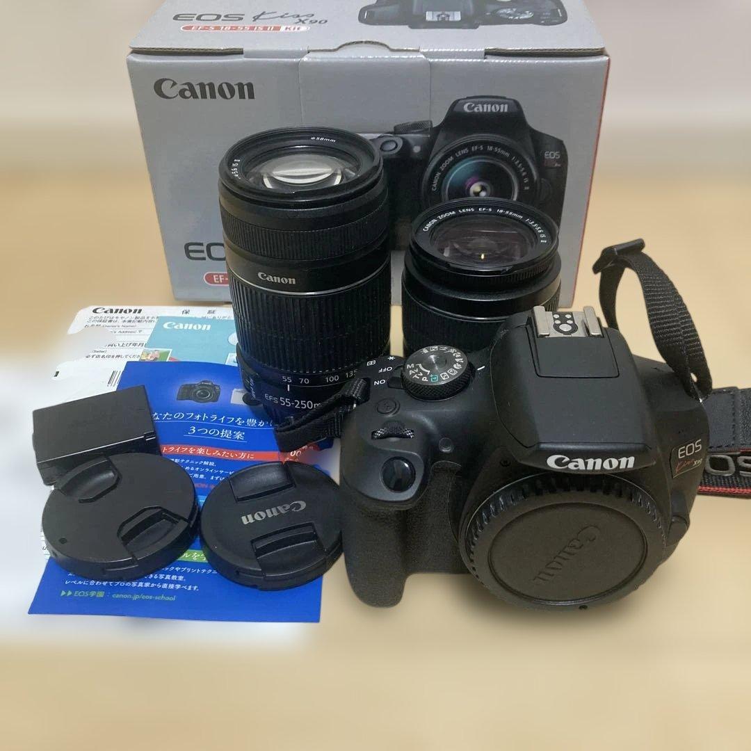 w*n様 【ズームレンズ付き】Canon EOS kiss X90 デジタル一眼
