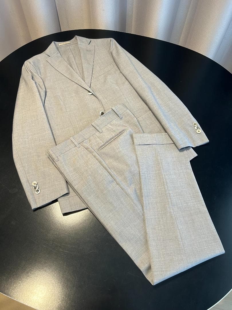 美品 Boglioli DOVER ボリオリ ドーヴァー ライトグレー スーツ