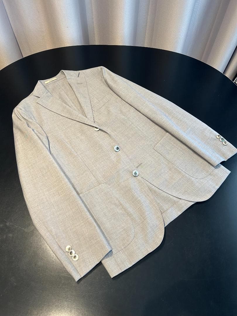 美品 Boglioli DOVER ボリオリ ドーヴァー ライトグレー スーツ