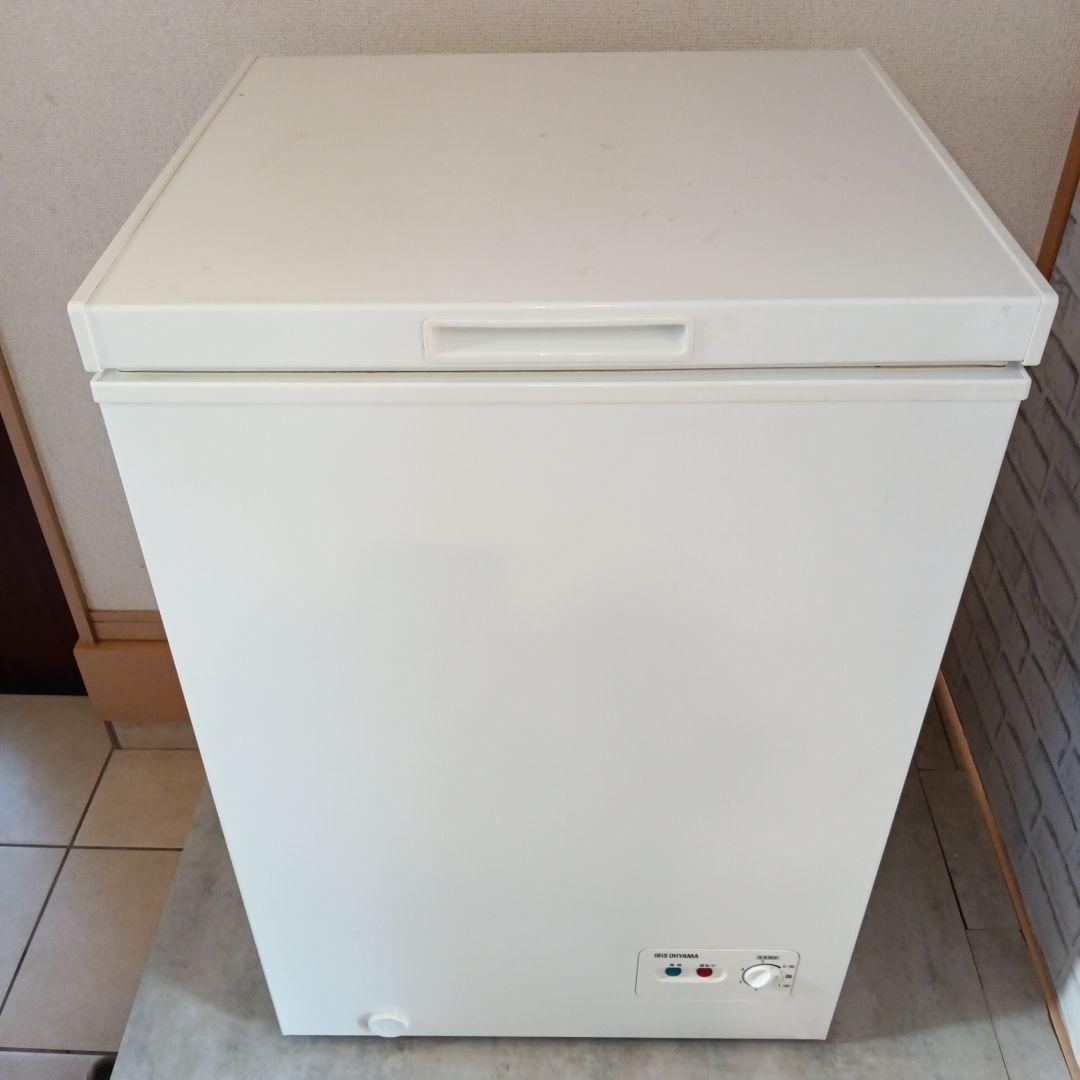 IRIS　冷凍庫　ストッカー ICSD-10A-W ノンフロン冷凍庫　100㍑