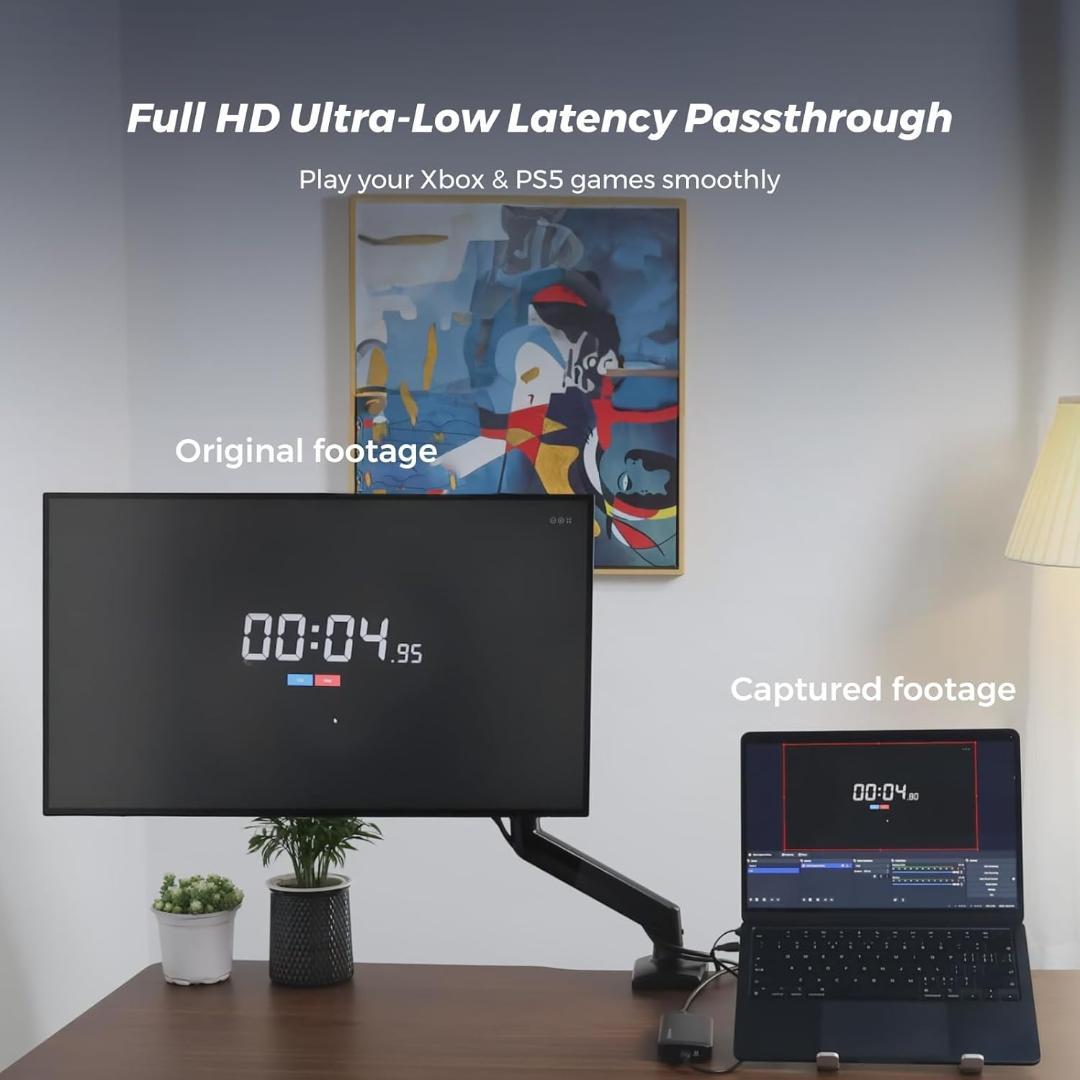 NearStream ビデオ/オーディオ キャプチャーボード 4K60fps入出