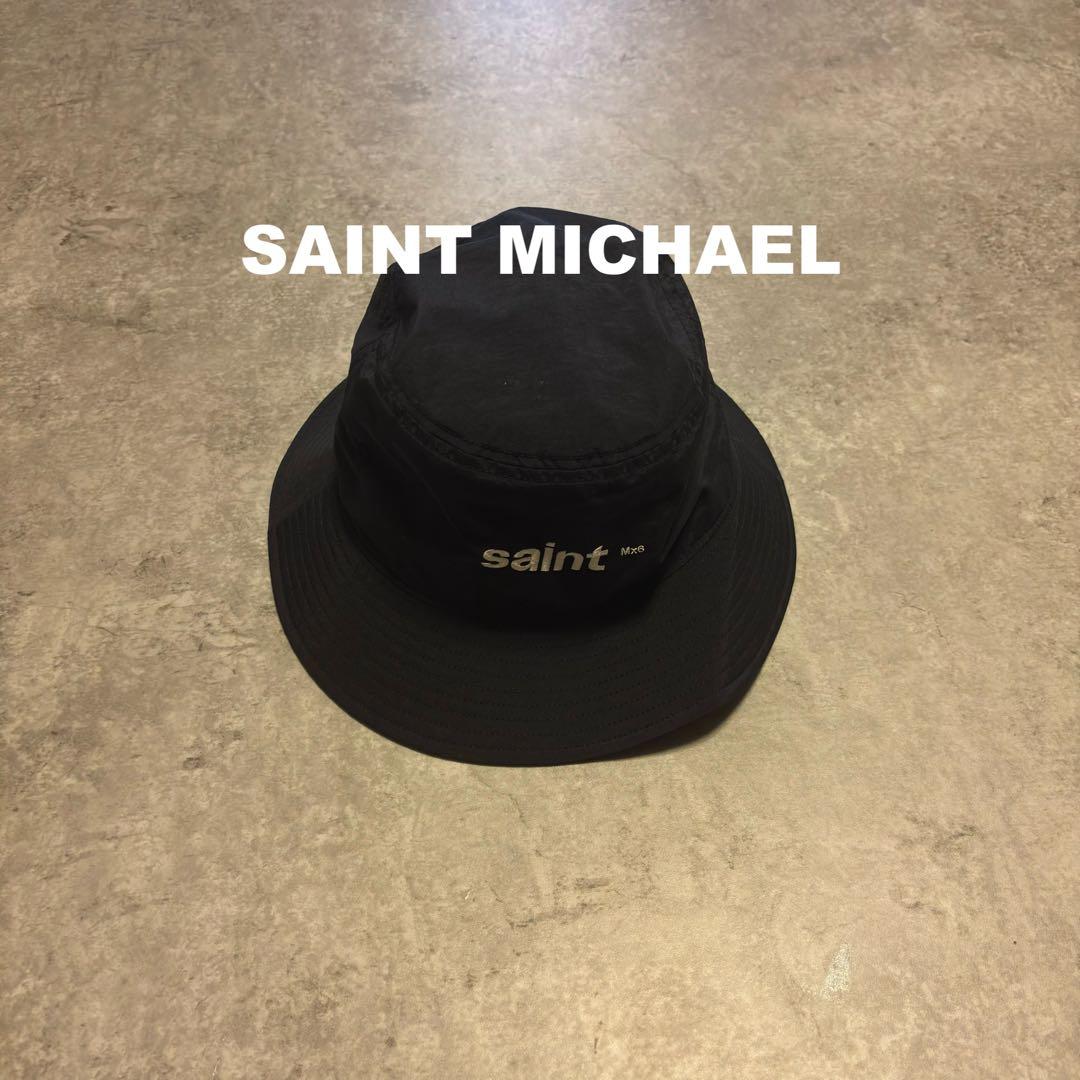 帽子 SAINT MICHAEL BUCKET HAT SAINT Black