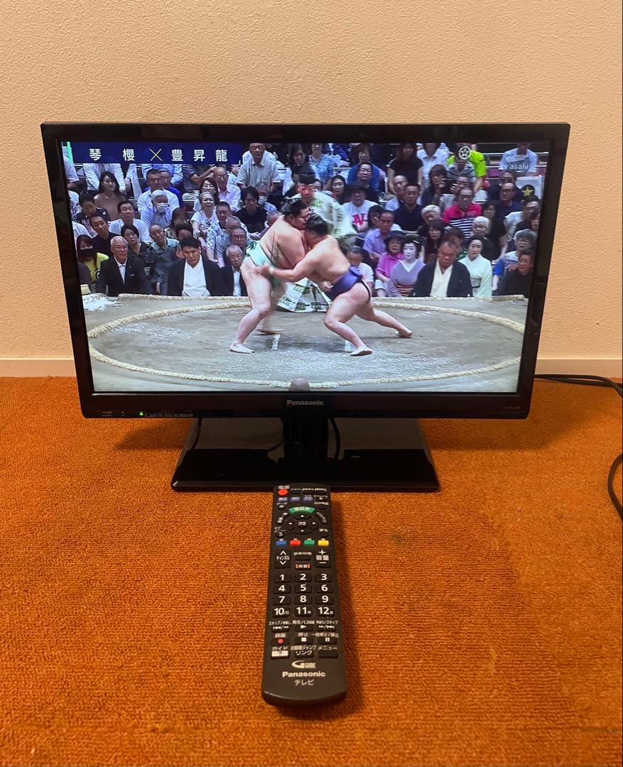 Panasonic液晶テレビ 19V型HDMI×2省エネUSB 外付けHDD録画