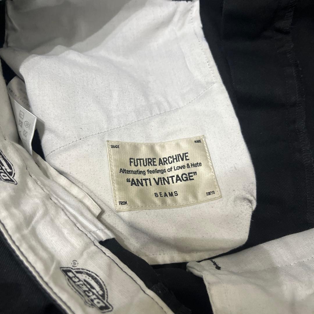 Dickies × FUTURE ARCHIVE / BAGGY PANTS 黒