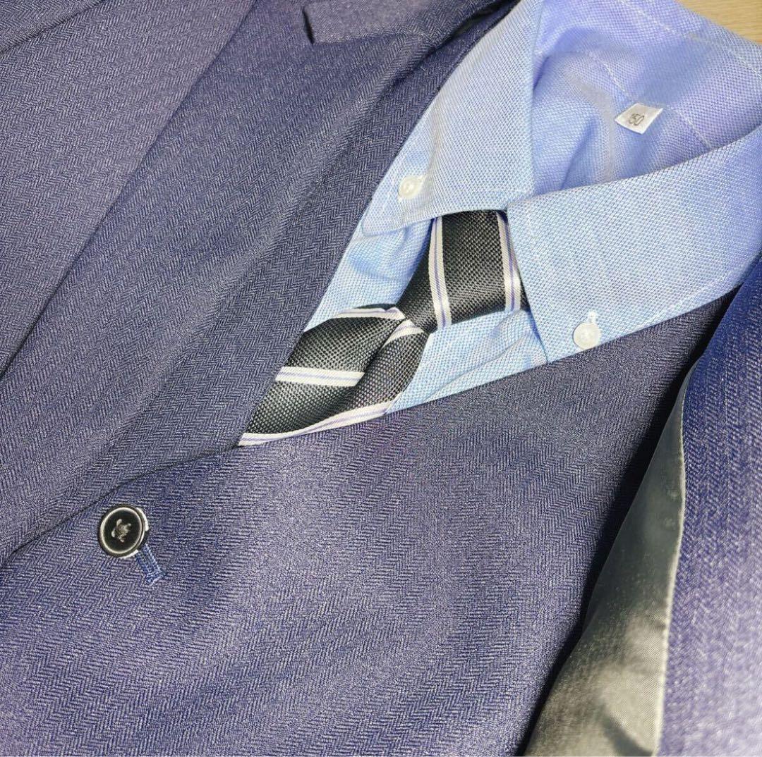 【最安値】ワンダーファクトリー 150 6点 男の子 ベスト付き ネイビー