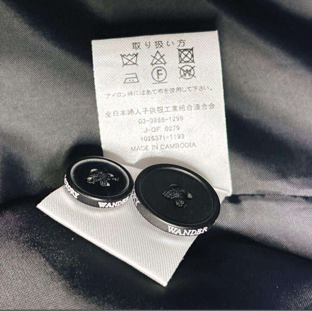 【最安値】ワンダーファクトリー 150 6点 男の子 ベスト付き ネイビー