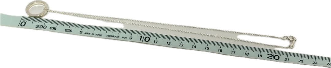 ティファニー 925 サークル ペンダント シルバー ネックレス　約3.7g